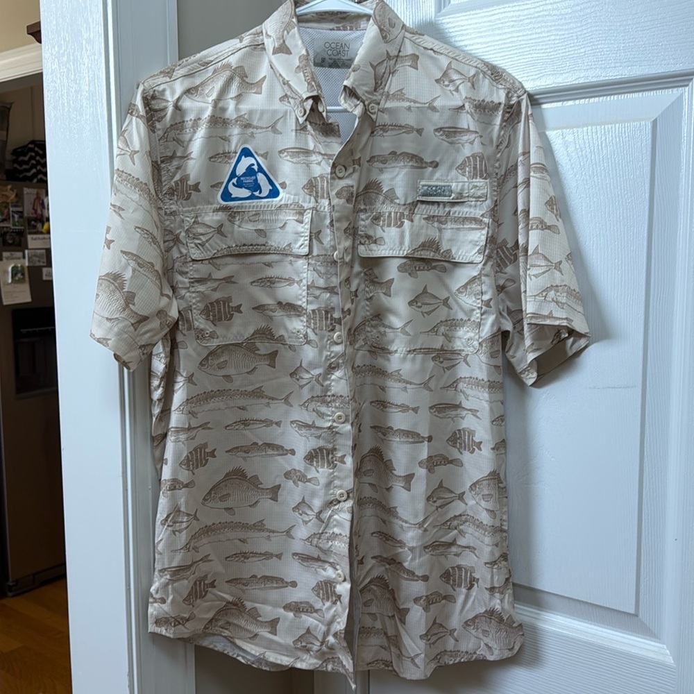 Men’s Ocean & Coast fishing shirt Small